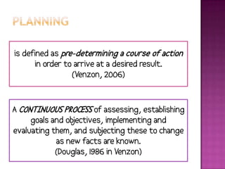 Planning Nursing Administration | PPTX