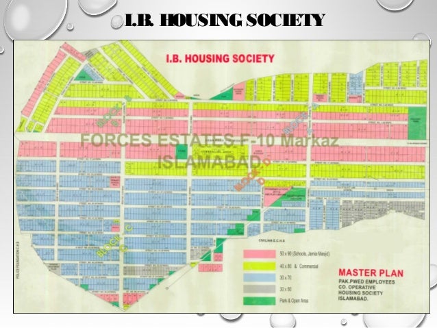 Planning of a housing scheme