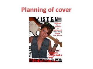 Planning of cover 