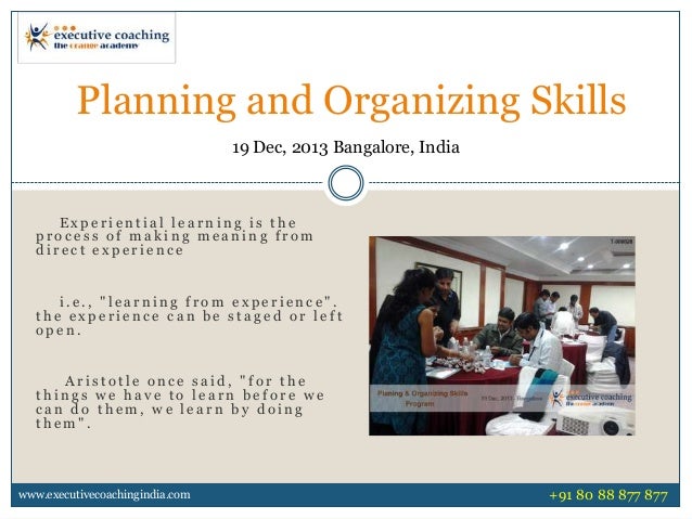 planning and organizing skills program by the orange academy planning and organizing skills