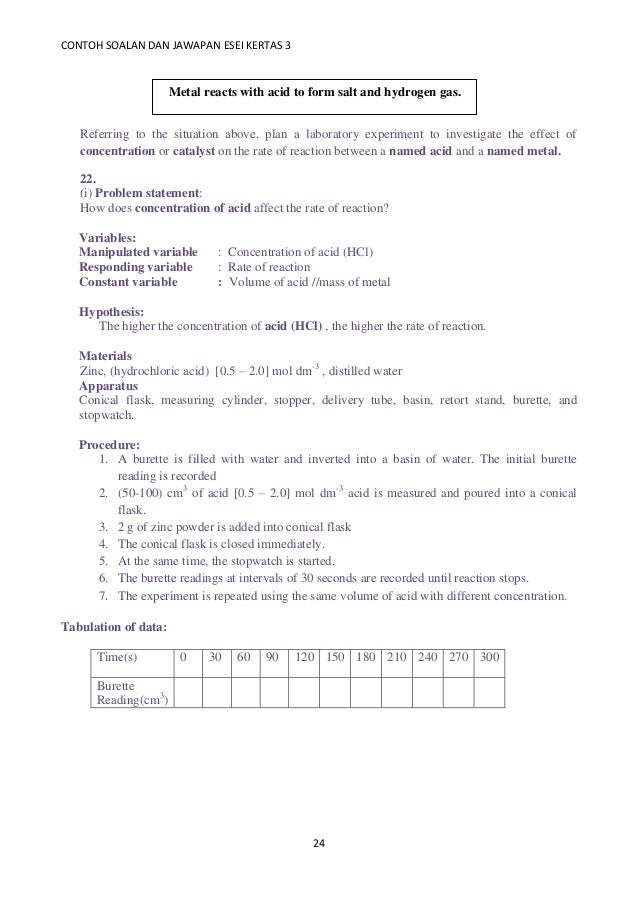Planning paper 3