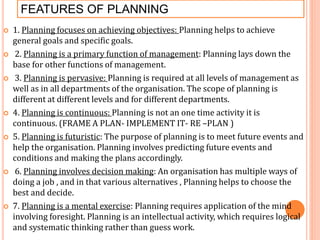 Planning ppt class 12 business studies | PPT