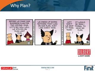 Why Plan?
Page 12
 
