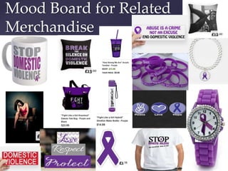 Mood Board for Related
Merchandise
 