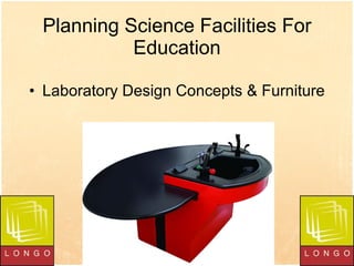 Planning Science Facilities For Education ,[object Object]