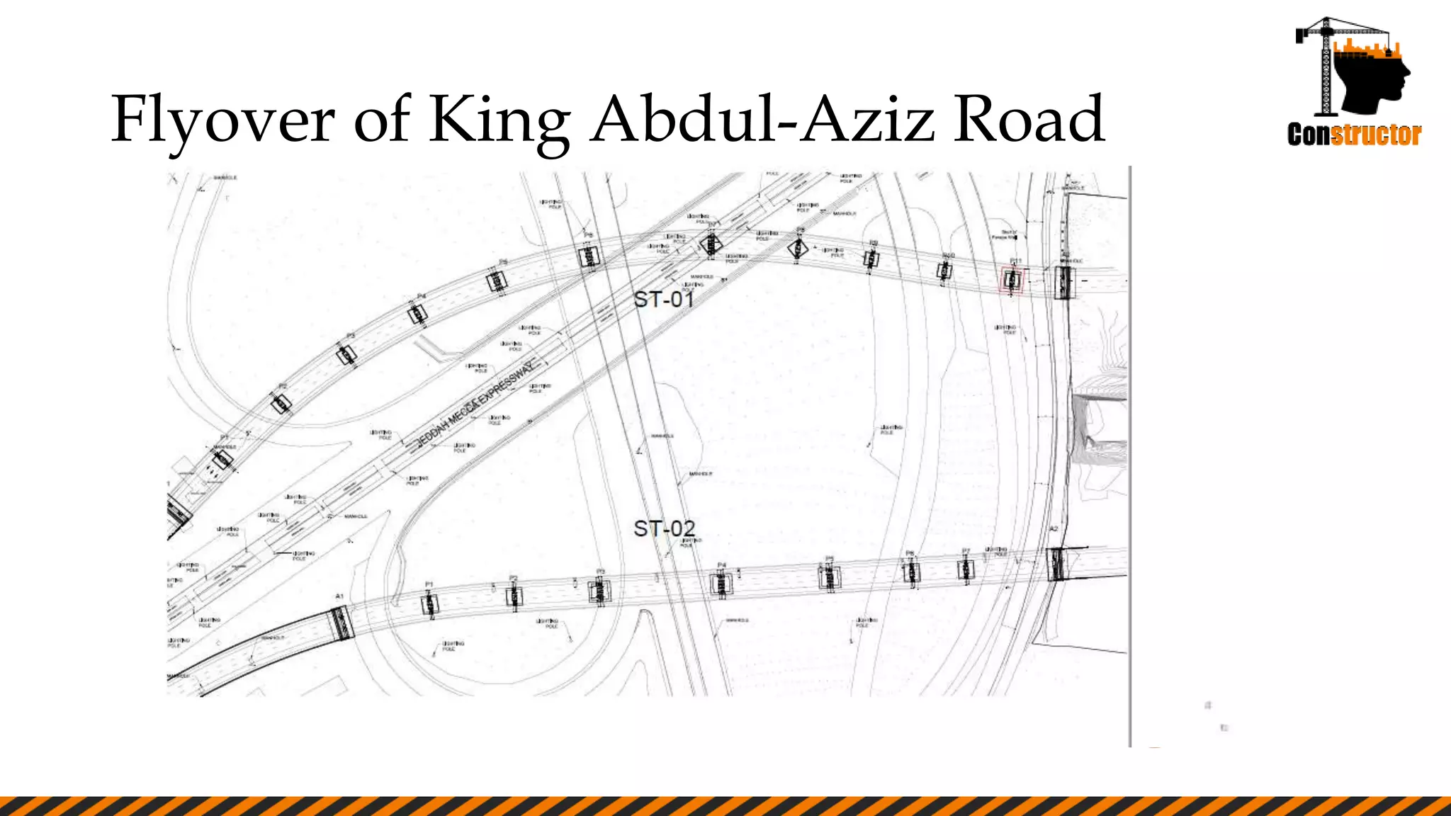 Putting
strategy
Setting
Success
factors
Decision
support
Scope
definition
Deal with
different
scenarios
Flyover of King Abdul-Aziz Road
Flyover of King Abdul-Aziz Road
 