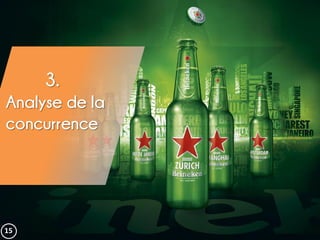 3.
Analyse de la
concurrence
15
 