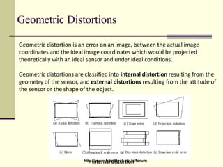 Geometric Distortion Examples Planning techniques geo informatics | PDF