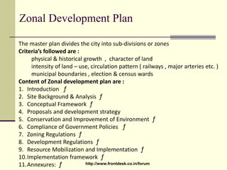 Zonal Classification Method Plan Planning techniques | PDF