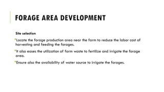 Forage Development Planning the forage area development.pptx