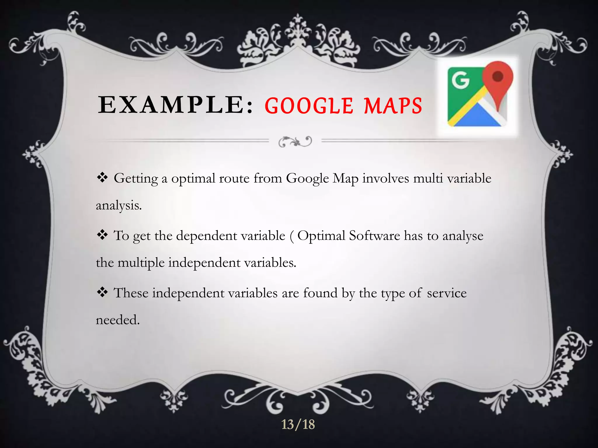 Threshold and Multivariate Analysis