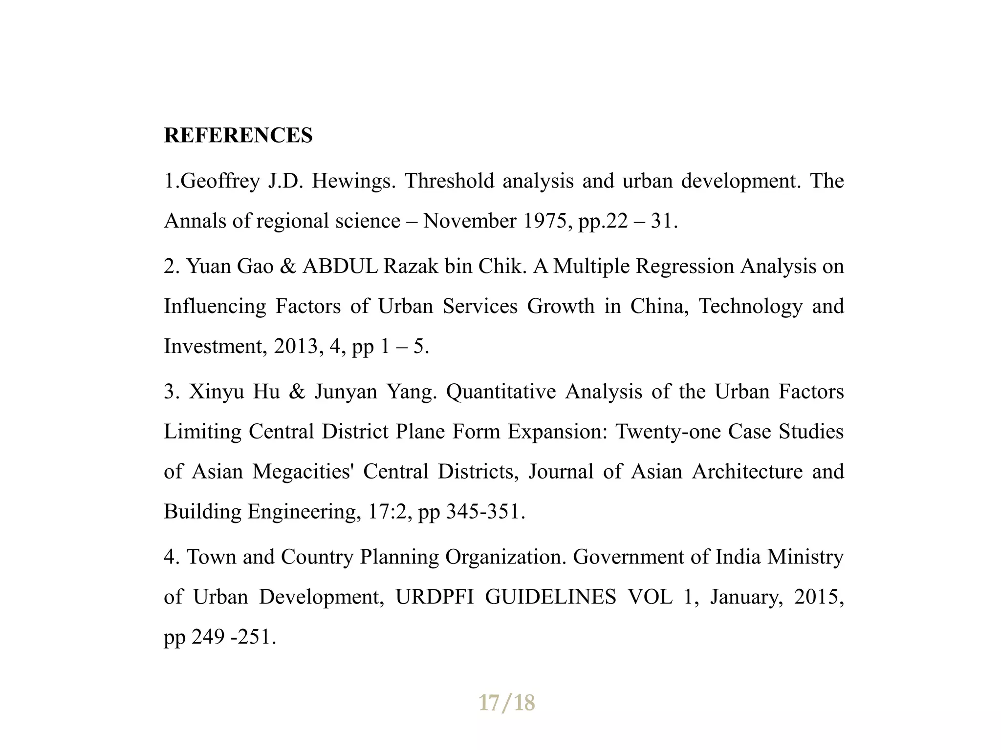 Threshold and Multivariate Analysis