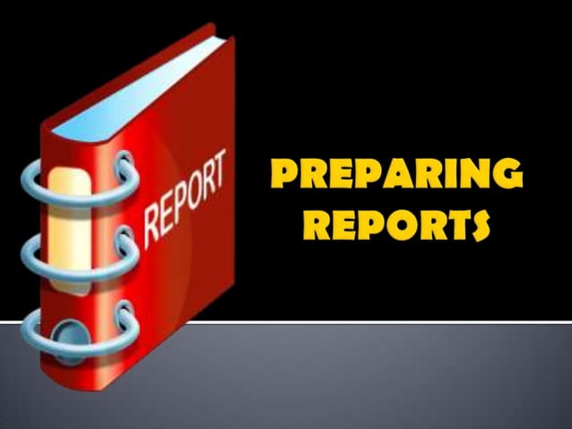 PLANNING/WRITING/COMPLETING REPORTS(Progress Report) | PPTX | Desktop ...