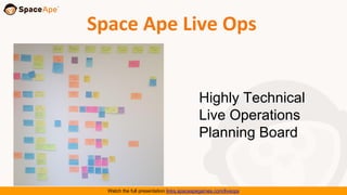 Space Ape's Live Ops Stack: Engineering Mobile Games for Live Ops from Day 1 Slide 16