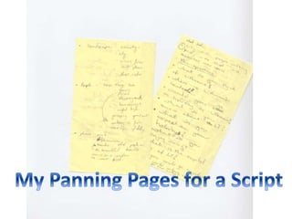 Planning script