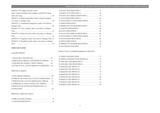 x
PROYECTO DE VIVIENDA SOCIAL Y REFORMA URBANA HABITACIONAL PARA LA LAGUNA DE SAN ANTONIO EN LA CIUDAD DE RIOBAMBA
GRAFICO 109 Ciudades del futuro, fuente:
https://verdeolivaverdelimon.files.wordpress.com/2013/05/5-green-
future-cities-3.jpg.................................................................................44
GRAFICO 110 Análisis Bioclimático, fuente: eficiencia energética
www.minvu.cl, Santiago, Chile. ..........................................................44
GRAFICO 111 Acumulación de agua lluvia; fuente: www.minvu.cl,
Santiago, Chile.....................................................................................44
GRAFICO 112 Lotes y sombras, fuente: www.minvu.cl, Santiago,
Chile.....................................................................................................45
GRAFICO 113 Efectos del viento, fuente: www.minvu.cl, Santiago,
Chile.....................................................................................................45
GRAFICO 114 Vegetación, fuente: www.minvu.cl, Santiago, Chile..45
GRAFICO 115 Variables de diseño, fuente: www.minvu.cl, Santiago,
Chile.....................................................................................................45
INDICE DE PLANOS:
ANALISIS URBANO
1 UBICACIÓN Y ANALISIS VIAL…………………….………...46
2 MORFOLOGIA URBANA Y EQUIPAMIENTO URBANO …..47
3 UNIDADES DEL PAISAJE Y LIMITE URBANO………....…..48
4 ESTADO ACTUAL, LEVANTAMIENTO PLANIMETRICO ...49
PROPUESTA URBANA
5 PLAN URBANO GENERAL ………………………………….....50
6 RADIO DE INFLUENCIA DE LA NUEVA CENTRALIDAD.…51
7 PROPUESTA DE LA NUEVA MORFOLOGIA URBANA …….52
8 TOPOGRAFIA Y CORTE GENERAL DEL TERRENO……..….53
9 PROPUESTA DE NUEVOS EQUIPAMIENTOS EN LA
CENTRALIDAD…………………………………………………….54
PROPUESTA ARQUITECTONICA
10 IMPLANTACION GENERAL ………………………….………..55
11 CONCEPTO PROTOTIPO A ……………………………...…......56
12 PLANTA BAJA PROTOTIPO A ………………………………...57
13 PLANTA ALTA PROTOTIPO A ………………………………..58
14 PLANTA DE CUBIERTAS PROTOTIPO A ……………..….….59
15 ELEVACIONES PROTOTIPO A ………………………….…….60
16 ELEVACIONES Y CORTES PROTOTIPO A ………………......61
17 CORTES PROTOTIPO A …………………………………….….62
18 PERSPECTIVA INTERIOR PROTOTIPO A ……………..…..…63
19 CONCEPTO PROTOTIPO B……………………………..…...….64
20 PLANTA PROTOTIPO B ……………………………………......65
21 PLANTA DE CUBIERTAS PROTOTIPO B ……………..….….66
22 ELEVACIONES Y CORTES PROTOTIPO B ……………....…..67
23 ELEVACIONES PROTOTIPO B ……………………….……… 68
24 CORTES PROTOTIPO B ………………………….……………..69
25 PERSPECTIVA INTERIOR PROTOTIPO B ………………...….70
26 VOLUMENES EXTRUIDOS ………………………………...….71
ESTRUCTURAY ACONDICIONAMIENTO CLIMATICO
27 CORTES CONSTRUCTIVOS ………………………………...…72
28 CORTES CONSTRUCTIVOS GENERALES …………………...73
29 ANALISIS CLIMA PROTOTIPO A ……………………………..74
30 ANALISIS CLIMA PROTOTIPO B ……………………………..75
31 IMÁGENES DEL PROYECTO ………………………………….76
32 IMÁGENES DEL PROYECTO ………………………………….77
33 IMÁGENES DEL PROYECTO ………………………………….78
34 IMÁGENES DEL PROYECTO ………………………………….79
35 IMÁGENES DEL PROYECTO ………………………………….80
36 MAQUETA DEL PROYECTO …………………………...….…..81
37 MAQUETA DEL PROYECTO …………………………...….......82
38 MAQUETA DEL PROYECTO …………………………...…...…83
 