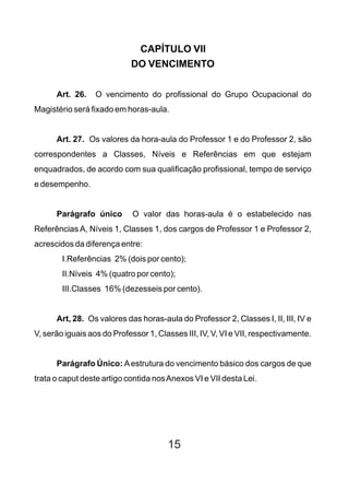 Plano De Cargos E Carreira