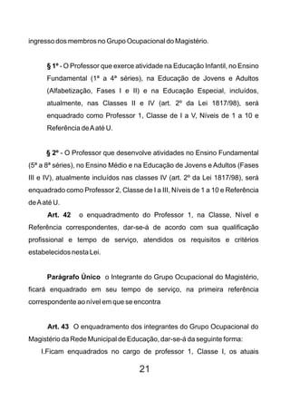 Plano De Cargos E Carreira