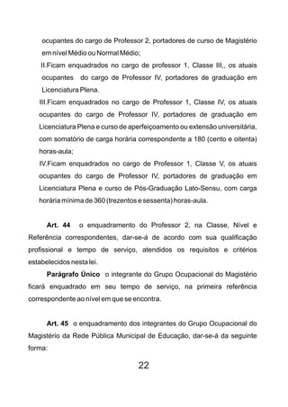 Plano De Cargos E Carreira