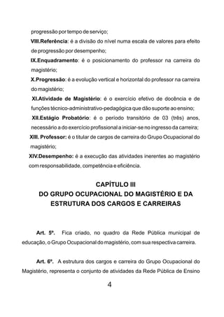 Plano De Cargos E Carreira