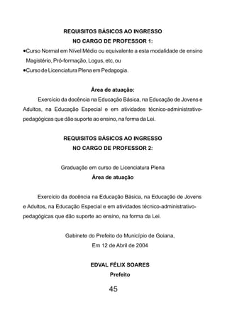 Plano De Cargos E Carreira