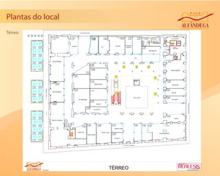 Plantas do local
Térreo
 