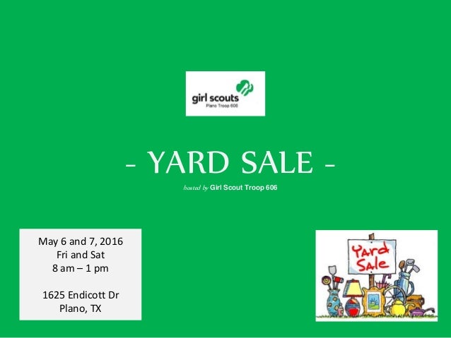Multi Family Garage Sale 1625 Endicott Dr Plano Tx