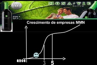 Crescimento de empresas MMN 5 3 anos 
