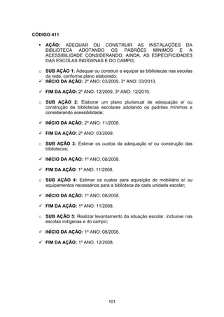 Plano Municipal de Educação