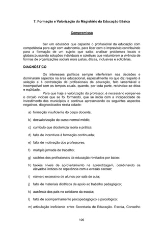 Plano Municipal de Educação