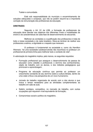 Plano Municipal de Educação