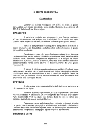 Plano Municipal de Educação