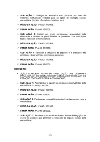 Plano Municipal de Educação