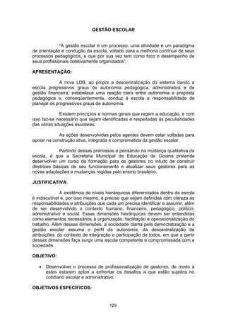 Plano Municipal de Educação