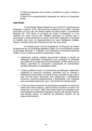 Plano Municipal de Educação