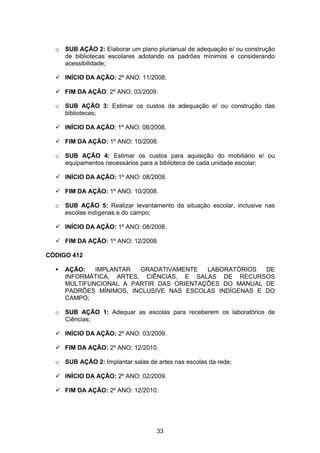 Plano Municipal de Educação