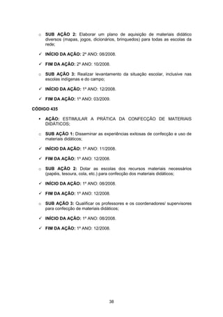 Plano Municipal de Educação