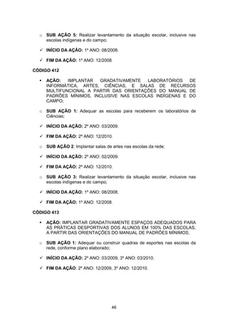 Plano Municipal de Educação