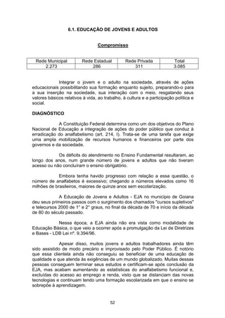 Plano Municipal de Educação