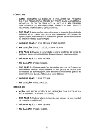 Plano Municipal de Educação