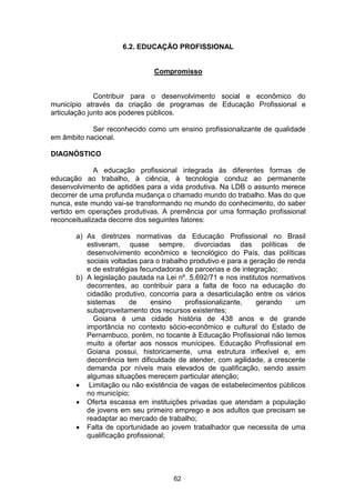 Plano Municipal de Educação