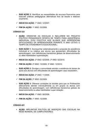 Plano Municipal de Educação