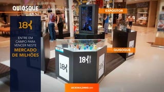 QUIOSQUE
.com
Meios comerciais EXPOSITOR
QUISOQUE
ENTRE EM
CAMPO PARA
VENCER NESTE
MERCADO
DE MILHÕES
 