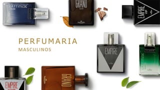 PERFUMARIA
MASCULINOS
O S M E L H O R E S P R O D U T O S10
 