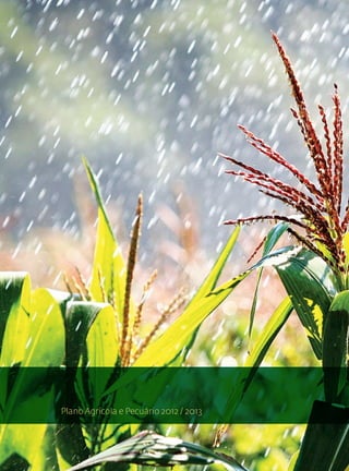 Plano Agrícola e Pecuário 2012 / 2013



Plano Agrícola e Pecuário 2012 / 2013
 