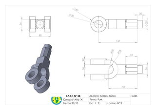 Fork Engineering Design Educational Presentation on Fork Mechanism for 6th Grade Students | PDF