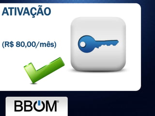 ATIVAÇÃO
(R$ 80,00/mês)
 