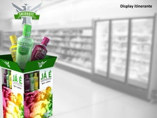 NO PONTO DE VENDA, JÁ É CAIPIROSKA.Fácil de pegar e achar.LOJAS DE CONVENIÊNCIA PACK