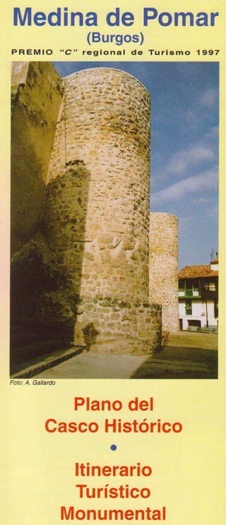 Plano Casco Historico Medina de Pomar