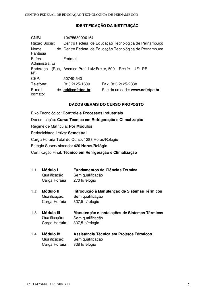 Refrigeracao curso